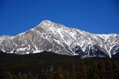 28B Mount Ishbel Afternoon From Trans Canada Highway Driving Between Banff And Lake Louise in Winter.jpg